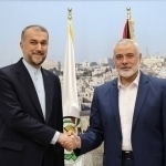 Eron TIV rahbari HAMAS yetakchisi bilan uchrashdi