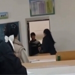 Classroom dispute between student and teacher (video)