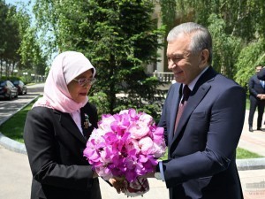 Halima Yaqub was Welcomed at the Koksaroy residence