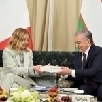 Mirziyoyev holds high-level talks with Italian Prime Minister Meloni