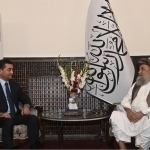 Bakhtiyor Saidov meets with Taliban’s acting Prime Minister in Kabul