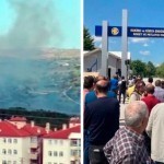 Turkiyadagi raketa zavodida kuchli portlash sodir bo‘ldi (video)