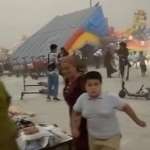 Qoraqalpog‘iston va Xorazmda kuchli bo‘ron daraxtlarni sindirib tashladi (video)