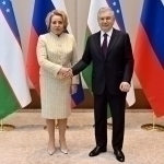 Shavkat Mirziyoyev congratulates Matviyenko on her birthday