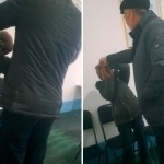 Qashqadaryoda maktab direktori o‘quvchilar o‘rtasida “kalla urishtirish” o‘tkazdi (video)