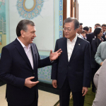 Shavkat Mirziyoyev Mun Chje Inga minnatdorlik bildirdi
