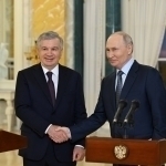 Shavkat Mirziyoyev Vladimir Putinni tavallud kuni bilan tabrikladi