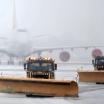 Qozog‘istonda kuchli qor bo‘roni sabab aviareyslar bekor qilindi