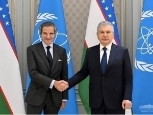 Uzbekistan and IAEA strengthen ties: Mirziyoyev meets Rafael Grossi