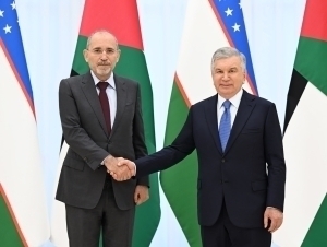 Shavkat Mirziyoyev Iordaniya Tashqi ishlar vazirini qabul qildi