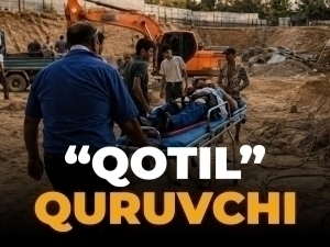 Olmazordagi qurilishda qon chiqdi. Hokimbuva qayerdasiz?