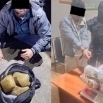 Tojikistondan 26,8 kg narkotik modda olib kelganlar ushlandi (video)