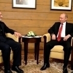 Eron yetakchilaridan biri kutilmaganda Putinning huzuriga bordi 