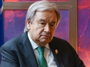 Guterrish Erondagi namoyishlarga munosabat bildirdi