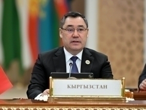 Sadyr Japarov says he always comes to Uzbekistan with a special feeling (video)