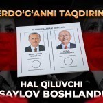 Erdo‘g‘anning taqdirini hal qiluvchi saylov boshlandi