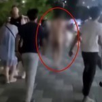 Toshkentda gul ko‘targan erkak shaharni yalang‘och kezdi 