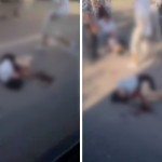 Toshkent viloyatida Damas ikki nafar o‘quvchi qizni urib ketdi (video)