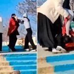 Жиззахда мактаб ўқувчилари ва талаба қизлар муштлашди 