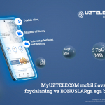MyUZTELECOM mobil ilovasi bonuslar tuhfa etishda davom etadi