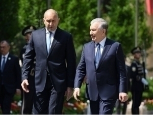 President Radev begins official visit to Uzbekistan with ceremony at Kuksaroy