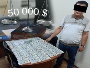 Lawyer arrested in Surkhandarya for accepting $50,000 bribe