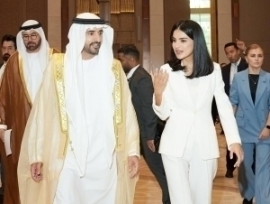 Saida Mirziyoyeva meets with the crown prince of Dubai