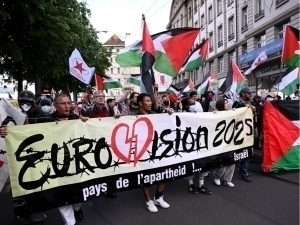 Европа телеканалларида “Eurovision” ўрнига Фаластин ҳақидаги фильмлар намойиш этилади