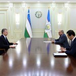 Mirziyoyev discussed economic issues with his British adviser