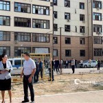 The number of houses damaged by the explosion is known