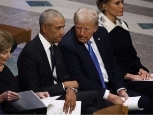 “Ҳеч ким қонундан устун эмас”. Трамп Обамани “ҳибсга олди” (видео)