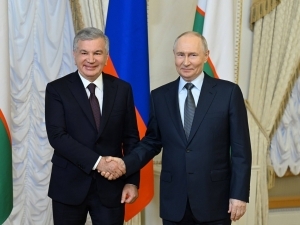 Shavkat Mirziyoyev Putin bilan uchrashdi