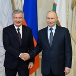 Shavkat Mirziyoyev Putin bilan uchrashdi