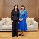 Mirziyoyeva discussed the issue of domestic violence against women with the UN representative