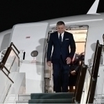 Fico arrives in Uzbekistan