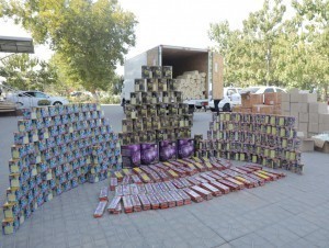 The New Year is approaching: a person was caught importing pyrotechnics tools worth 433 million soms to Tashkent