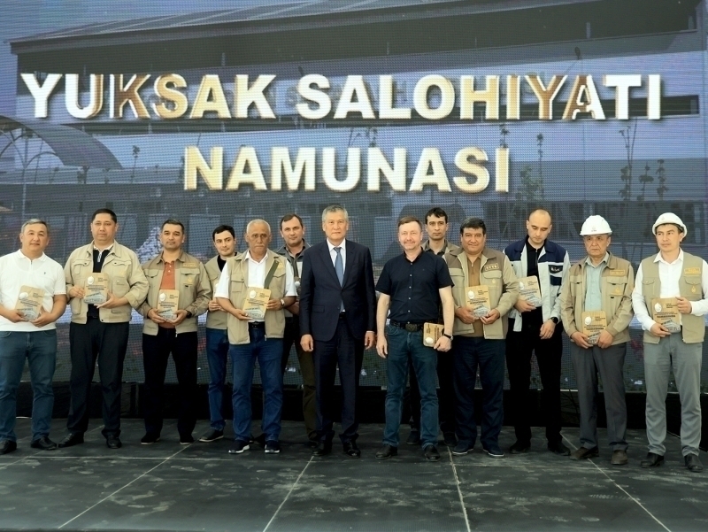 OKMKda yangi oltin saralash fabrikasi ishga tushirildi