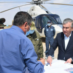 Prezident suv toshqini talafotini bartaraf etish rejasini ma’lum qildi