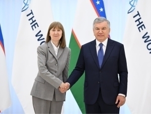 Shavkat Mirziyoyev Jahon banki vitse-prezidentini qabul qildi