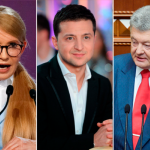 Украинада президентлик сайлови. Биринчи турда телебошловчи етакчилик қилди