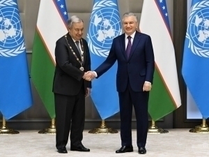 Guterres was awarded with the Order of “High-Level Friendship”