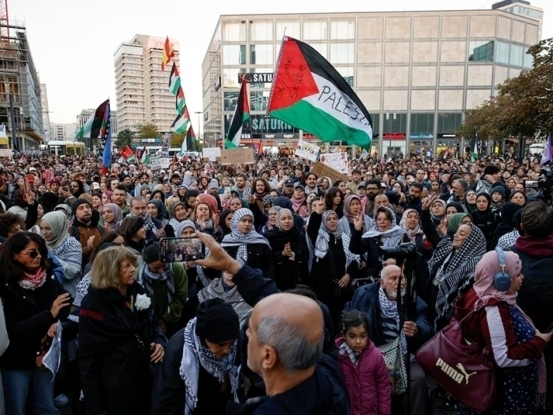 Isroil yordam kemalarini to‘xtatishi ortidan dunyo bo‘ylab namoyishlar avj oldi