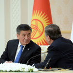 Mirziyoyev va Jeenbekov 