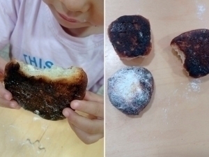 Bog‘chada bolalarga yana kuygan shirinlik yedirildi