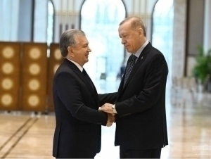 Mirziyoyev extended congratulations to Erdogan on his 70th birthday