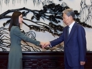 Саида Мирзиёева Хитой парламенти раиси билан учрашди