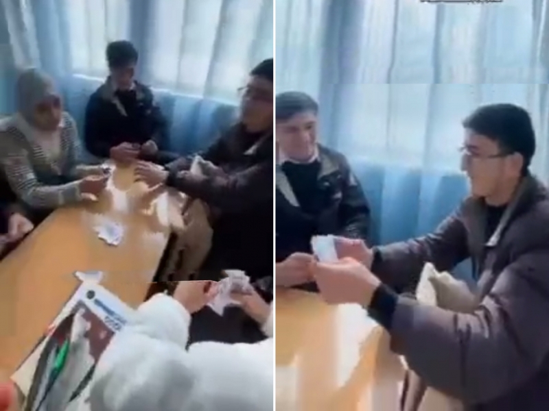 Maktabda karta o‘ynagan o‘quvchilarning ota-onasi jazolandi