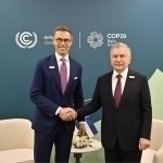 Finlyandiya Prezidenti O‘zbekistonga keladi 