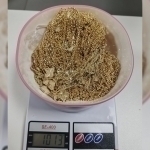Person detained for hiding 1 kg of jewelry in his genitals