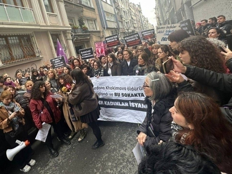 Protest held in Türkiye following the killing of an Uzbek woman (video)